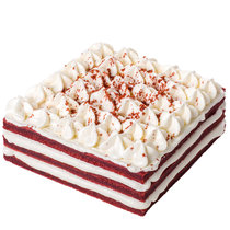 贝思客Bestcake新鲜红丝绒生日蛋糕上海北京重庆同城冷链(1.2磅)