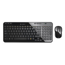 罗技（Logitech） MK365无线鼠标键盘套装巧克力按键键鼠套装无线键盘鼠标包邮(黑色)