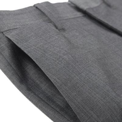 KOOL 男装 新品时尚休闲灰色羊毛西裤135001111(灰色 30)