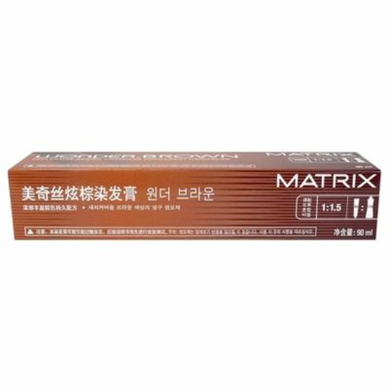 matrix 欧莱雅美奇丝炫棕染发膏 [wb-7w亚麻暖色]