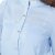 2013夏装新品 韩版七分袖立领女衬衣 雪纺衬衫短袖夏MNY120452(兰色 XL)第5张高清大图