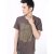 2013金雅绪新款时尚休闲男士短袖T恤T2015012(灰色 L)第2张高清大图