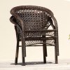 【百伽】美式 户外 花园 阳台 庭院优质PE藤椅 休闲藤椅(此价格为一件价格)