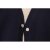 2013春夏新款 时尚休闲针织开衫 宽松条纹三色可选(蓝色 M)第2张高清大图