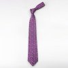 隆庆祥摩登型男必备领带 紫色结婚领结领带100%桑蚕丝职业装领带