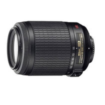 尼康（Nikon） AF-S DX VR 55-200mm f/4-5.6G IF-ED 长焦镜头 行货(黑色 套餐三)