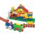 沃马益智儿童积木玩具塑料乐高式状拼插大颗粒6673欢乐牧场第3张高清大图