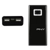 PNY/必恩威 8000mAh 便携式移动电源 聚合物电芯 双USB输出