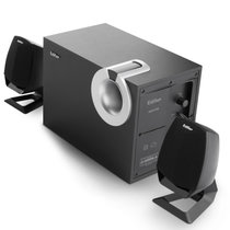 Edifier/漫步者 R201T08 多媒体有源2.1电脑音箱 木质低音炮音响(黑色)