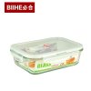 Biihe/必合 玻璃保鲜盒便当盒饭盒郊游包3套装