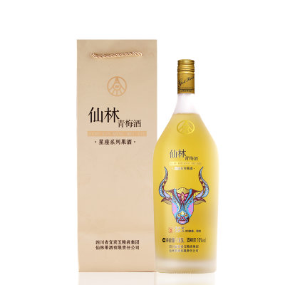 五粮液股份公司 仙林青梅酒 十二星座系列 金牛座 10度 1850ml