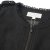 CSLR城市俪人 2013年新款经典外套优雅短款黑色毛呢外套 小外套6(黑色 S)第3张高清大图