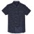 斯帕乐 星点韩版休闲 短袖衬衫 潮流男士衬衣 3212B4030 黑色 L(170/88A)第2张高清大图