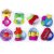 婴儿玩具 彩虹 100%无毒婴幼儿系列 八只装摇铃 900123第2张高清大图