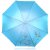天堂伞专卖 防紫外线遮阳伞 创意折叠晴雨伞 闪银丝印 307E 1号湖蓝色第4张高清大图
