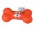 宠物玩具 狗狗发声玩具 塑胶狗骨头( 西瓜红 )第2张高清大图