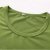 EAIBOSSCAN 春装新休闲时尚短袖T恤T130033(绿色 M)第4张高清大图