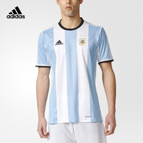 新款Adidas 阿迪达斯 男装 足球 阿根廷主场比赛服 AFA AH5144(AH5144 2XL)