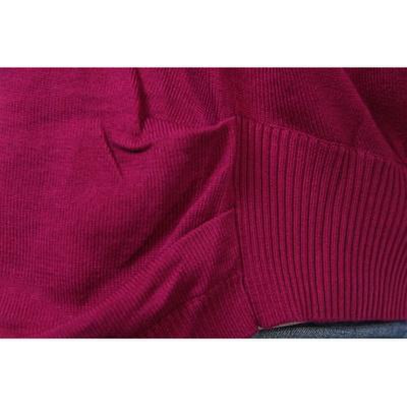 2013春夏新款 休闲纯色针织衫 宽松无扣外搭 5色可选(紫褐色 xl)