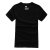 EAIBOSSCAN 夏装新休闲时尚短袖T恤T130008(黑色 M)第3张高清大图