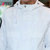 丹杰仕 2016秋季条纹韩版修身青年外套男潮男士中长款风衣DJ47888(白色 M)第4张高清大图