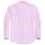 帛利（Baneberry）绅士优雅系列休闲撞条纹长袖衬衫(粉红 41)第2张高清大图