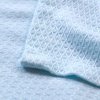 布可以家纺 竹纤维毛巾被 单人毛巾毯双人 儿童竹纤维盖毯空调毯(蓝色 1.5米)