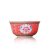景德镇特色陶瓷碗  红色 粉彩 珐琅瓷 中式金钟碗第2张高清大图