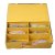 卡秀收纳-高品质大容量6格鞋物收纳盒/鞋盒/鞋柜（黄色）第3张高清大图