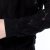 2013韩版春装新款波纹图案大V领长袖镂空针织开衫薄毛衣外套女装第5张高清大图