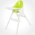 欧式宝宝餐椅 多功能 儿童餐桌椅 高低调节 时尚 简约 婴儿吃饭椅(绿色)第2张高清大图