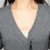 Makeweige玛可威格女装秋装新款七分泡泡袖短款斜拉链开衫XW006第3张高清大图