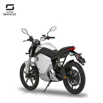 速珂SOCOTS1200R智能电动车电瓶车 锂电池跨骑电动车电动摩托车(闪电银)