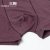 三枪 夏季男士休闲修身内裤 舒木尔新款男式舒适三角底裤(紫灰 XL)第5张高清大图