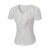 莎莱茜韩版淑女短袖衬衫OL通勤衬衣优雅雪纺衫XY00208(白色 XL)第5张高清大图