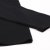 曼爱莎（myelsa）QK1310016Y不规则层叠裙摆内有打底裤设计感裙裤(黑色 L)第5张高清大图