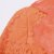 花之印记OSA2012秋装新款韩版女装OL修身翻领长袖开衫外套W23532橙红色 M第4张高清大图