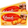 韩国进口 乐天妈妈手派饼 手工铁板饼干 127g*2盒