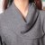 Makeweige玛可威格女装韩版秋装新款女装蝙蝠袖中长款毛衣针织衫XW001第3张高清大图