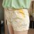 2013夏装新款新品 韩版女装修身蕾丝短裤K2115(黄色 S)第3张高清大图