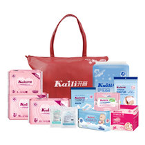 开丽（Kaili）产妇专用卫生巾乳垫产褥垫礼包EO消毒豪华送礼礼品型KRT005 12件套