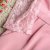 莎莱茜性感蕾丝长袖连衣裙优雅OL春秋连衣裙XY07701(粉红色 M)第4张高清大图