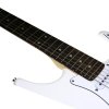 Clifton 德国品牌 珍珠白39寸缺角经典入门级电吉他 KE-G11