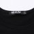 MXN麦根 2013男装夏新款 短袖T恤时尚圆领潮航海旅行风112212030(黑色 L)第4张高清大图