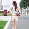 苏醒的乐园 2013夏装新款新品女装短裤DQ616(米色 L)