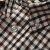 欧美风格精梳纯棉男式细格子长袖衬衫男格子(XL)第3张高清大图