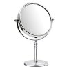 米卡化妆镜  家居镜子 摆式 双面化妆镜 台式镜 6寸