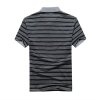 格斯帝尼（GESSDIMER）夏装新款 休闲男士短袖T恤 POLO衫13519(黑色 S)