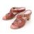 波派Propet 夏季新款时尚粗跟真皮女鞋PW08101(05红色 35)第5张高清大图
