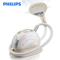 飞利浦(Philips) 家用手持立式蒸汽挂烫机GC555 多档带支架电熨斗 动态除皱功能